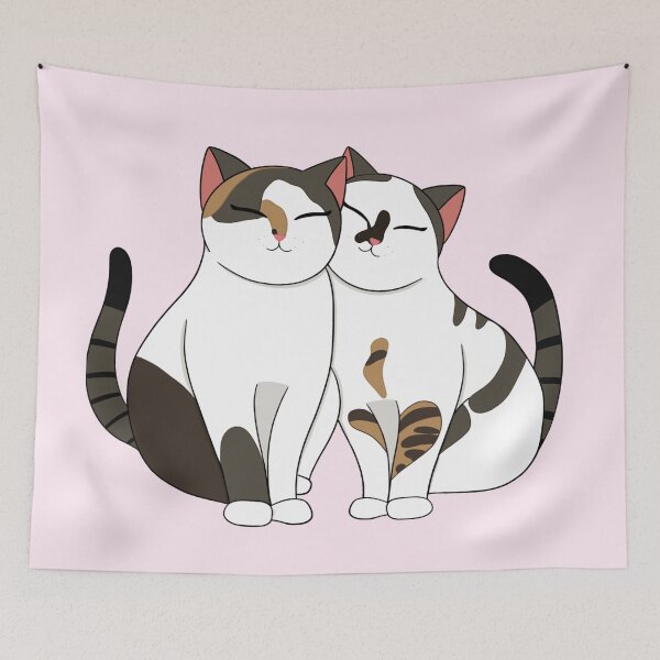Item preview, Cuddling Kitties designed and sold by bloomintoyoubiy.