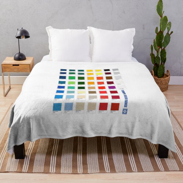 Item preview, British Leyland Triumph 1970's colour chart print designed and sold by RJWautographics.