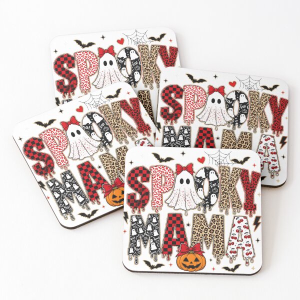 Item preview, Spooky Mama Checkered Leopard Print – Halloween Mom Design designed and sold by BackTWO.