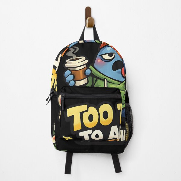 Item preview, Too Tired To Adult Send Help Funny Lazy Coffee Snacker designed and sold by MCV-Designs.
