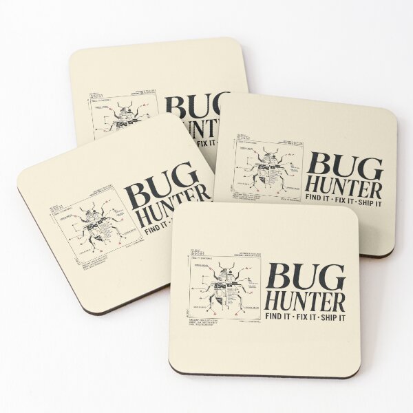 Item preview, The Bug Hunter | Software Engineer designed and sold by Amr Darwish Graphic designer.