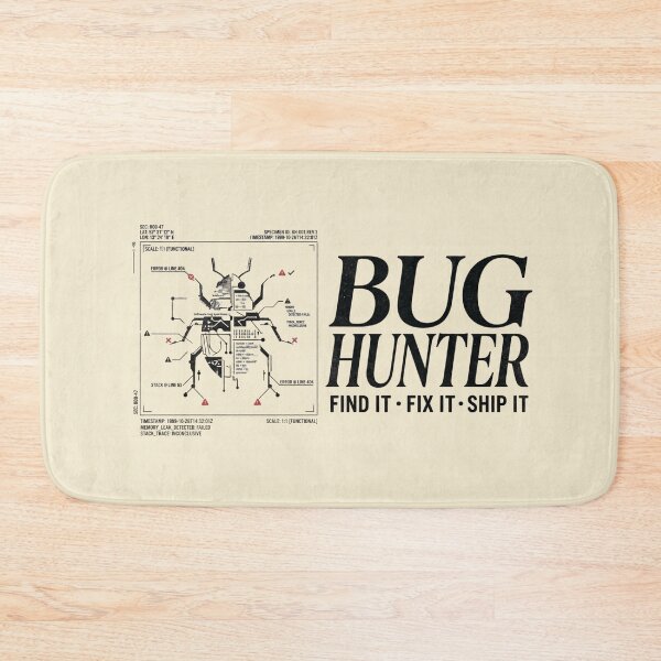 Item preview, The Bug Hunter | Software Engineer designed and sold by Amr Darwish Graphic designer.