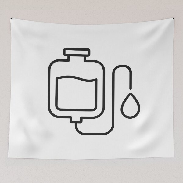 Item preview, IV Drip Intravenous Therapy Line Icon designed and sold by VectorForge Studio.