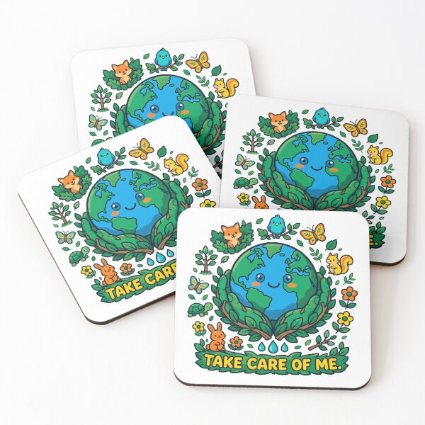 Item preview, Take Care Of Me Earth Day Cute Animals Environment designed and sold by Nuvoro Eco Awareness.