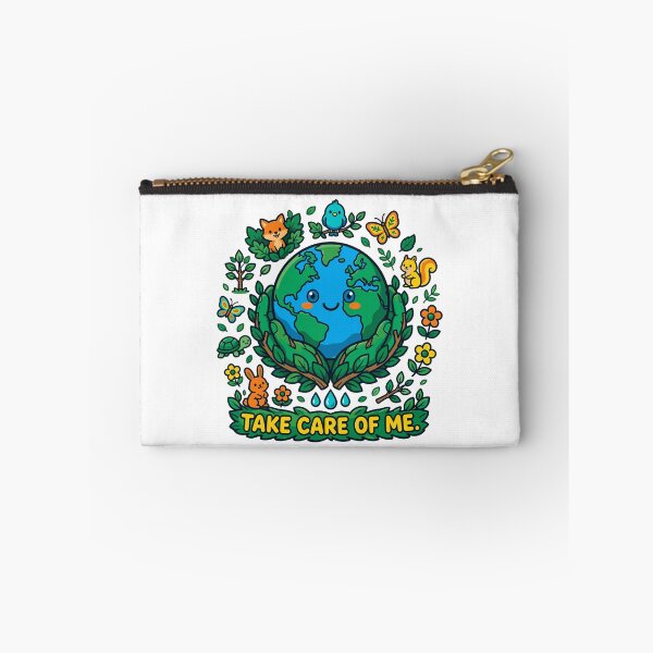Item preview, Take Care Of Me Earth Day Cute Animals Environment designed and sold by Nuvoro Eco Awareness.