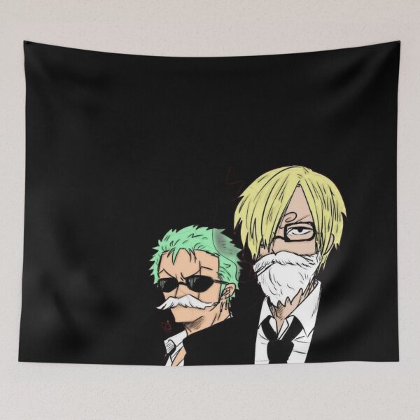 Item preview, Swordsman and Black Leg Rival Duo Anime Graphic T-Shirt designed and sold by CosmicFna.