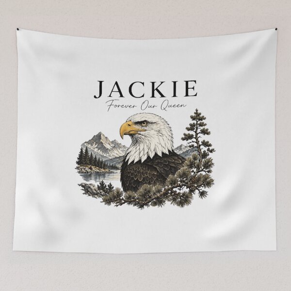 Item preview, Jackie Queen Eagle Mountain Nature Vintage designed and sold by MatthewCo98528.