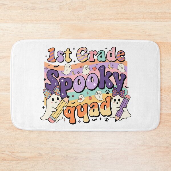 Item preview, 1st Grade Spooky Squad Cute Teacher Halloween Ghost Pencil designed and sold by KreatoLab.