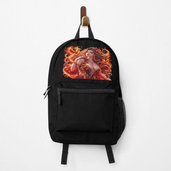 Item preview, Fire Enchantress – Goddess of Flames and Eternal Fire designed and sold by TroviTutto.