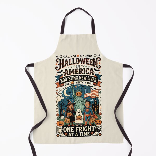 Item preview, Happy Halloween for immigrants in America! -One fright at a time designed and sold by ParadoxParadox.