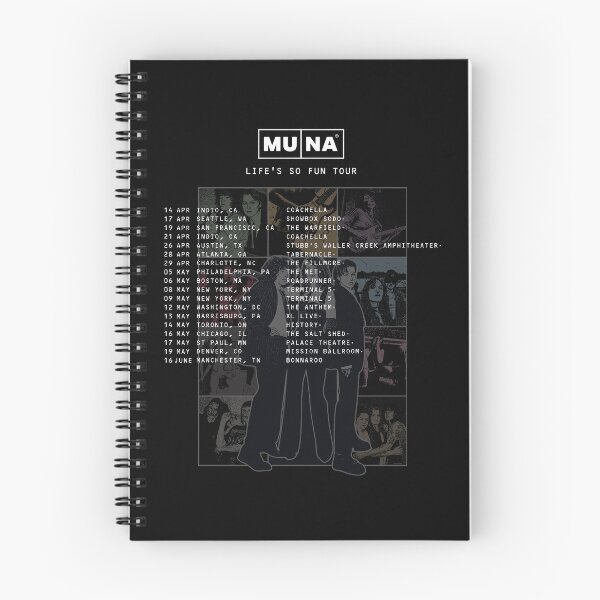 Item preview, Muna Band Save The World Album Pollstar Life's So Fun Tour designed and sold by Reylodudle826.