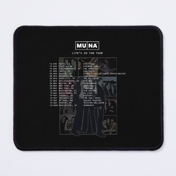 Item preview, Muna Band Save The World Album Pollstar Life's So Fun Tour designed and sold by Reylodudle826.