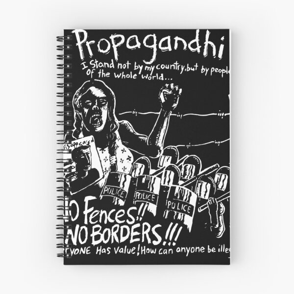 Item preview, Propagandhi No Fences No Borders Political Protest designed and sold by kryza-design.