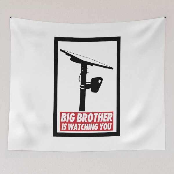 Item preview, Big Brother Is Watching You with Flock Cameras designed and sold by Karate Octopus.