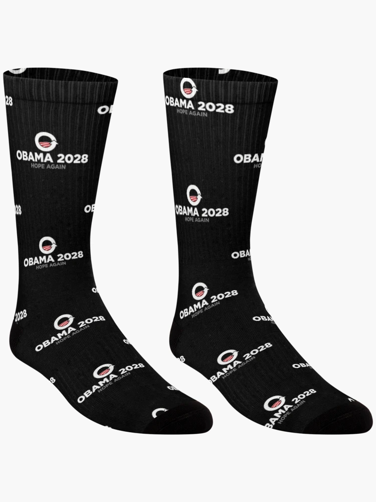 Thumbnail 3 of 5, Socks, Obama 2028 designed and sold by RashasWashing.