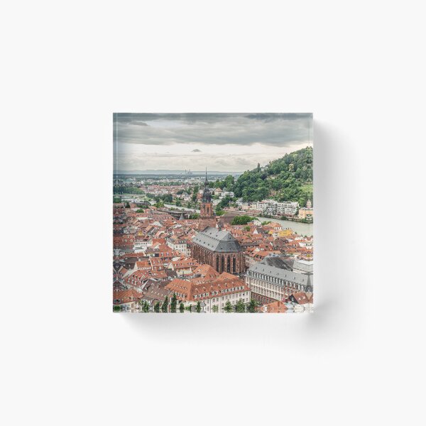 Item preview, Red Roofs of Historic Heidelberg designed and sold by MariaAbaza.