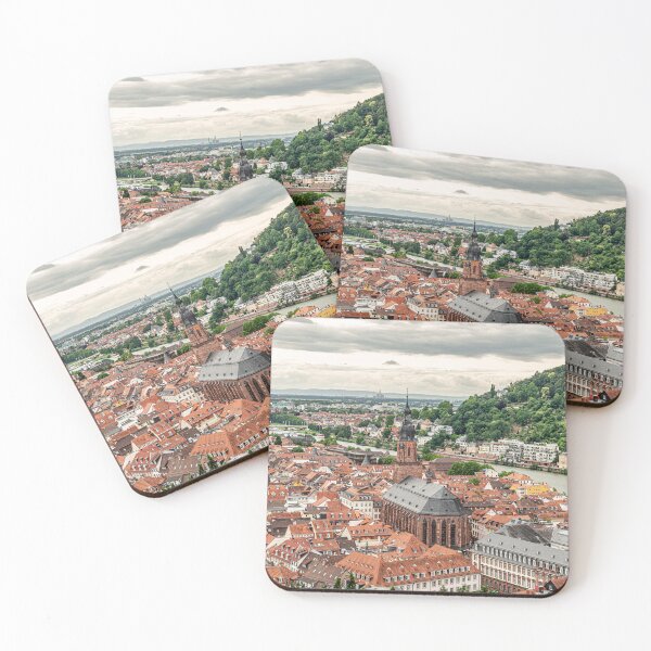 Item preview, Red Roofs of Historic Heidelberg designed and sold by MariaAbaza.