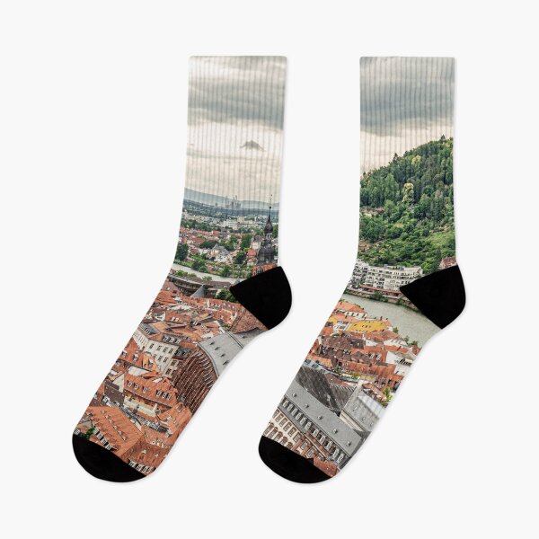 Item preview, Red Roofs of Historic Heidelberg designed and sold by MariaAbaza.