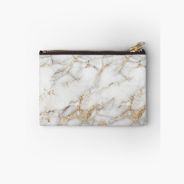 Item preview, White and Gold Marble Texture designed and sold by Rama KLK.