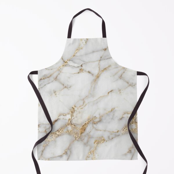 Item preview, White and Gold Marble Texture designed and sold by Rama KLK.