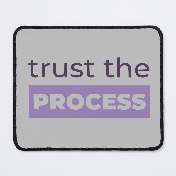Item preview, Trust The Process - Pastel Positive Affirmation (Lavender) designed and sold by RetroNeon.