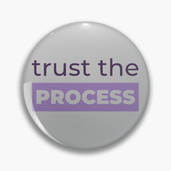 Item preview, Trust The Process - Pastel Positive Affirmation (Lavender) designed and sold by RetroNeon.