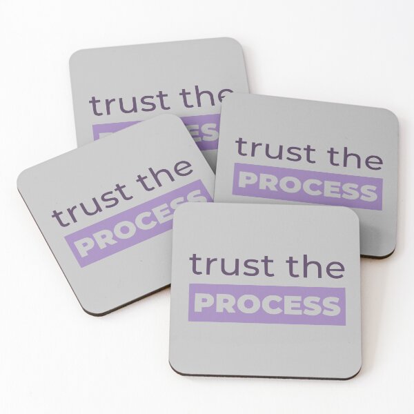 Item preview, Trust The Process - Pastel Positive Affirmation (Lavender) designed and sold by RetroNeon.