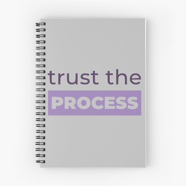 Item preview, Trust The Process - Pastel Positive Affirmation (Lavender) designed and sold by RetroNeon.