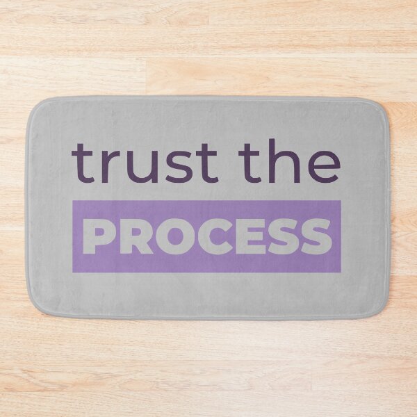 Item preview, Trust The Process - Pastel Positive Affirmation (Lavender) designed and sold by RetroNeon.
