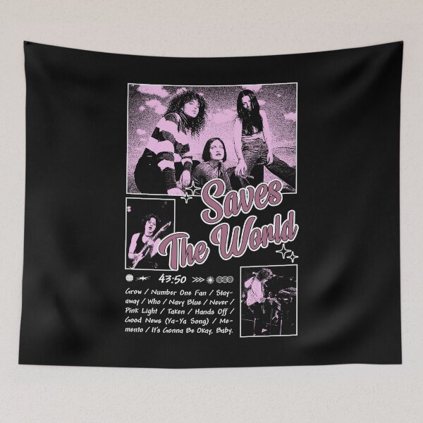 Item preview, Muna Band Save The World Album Pollstar Life's So Fun Tour designed and sold by Reylodudle826.
