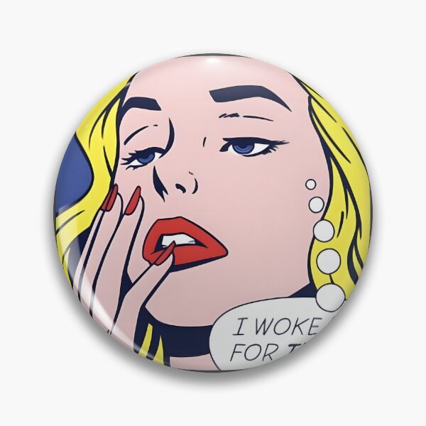 Item preview, Wide Awake Pop Art Girl Retro Aesthetic Vibrant Illustration | ⭐⭐⭐⭐⭐ designed and sold by ilovegreat.