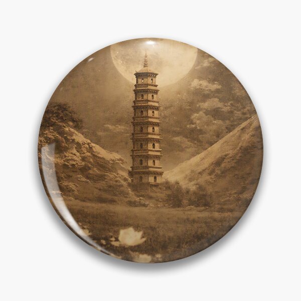 Item preview, Series Glow of the Pagoda Part 7 “Under It”. (Vintage Version) designed and sold by MaxDreamsArt.