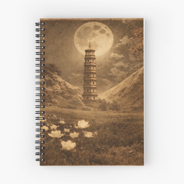 Item preview, Series Glow of the Pagoda Part 7 “Under It”. (Vintage Version) designed and sold by MaxDreamsArt.