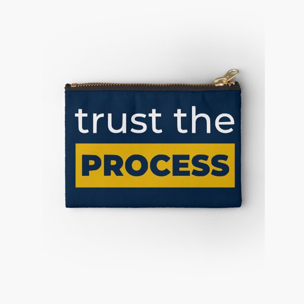 Item preview, Trust The Process - Bold Retro Highlight Box (Mustard Yellow) designed and sold by RetroNeon.