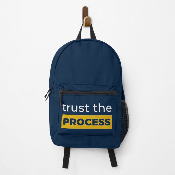 Item preview, Trust The Process - Bold Retro Highlight Box (Mustard Yellow) designed and sold by RetroNeon.