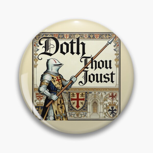 Item preview, Doth Thou Joust designed and sold by CornershopTee.