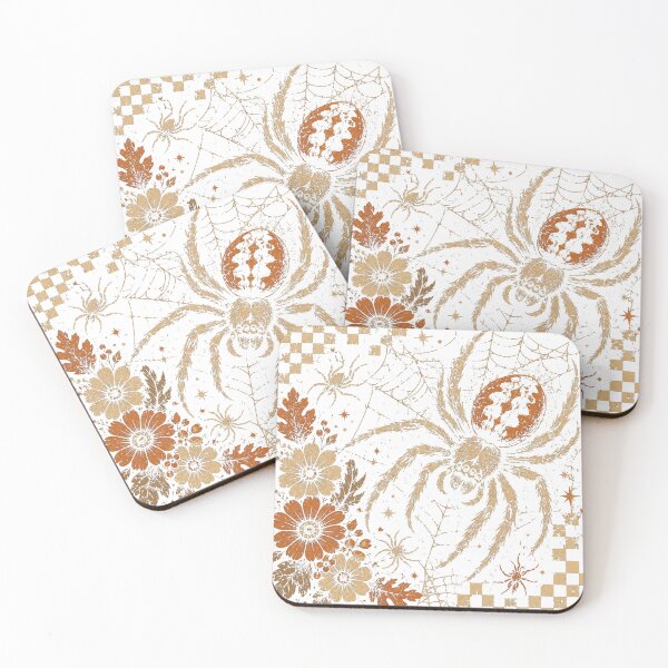 Item preview, Vintage Spider Floral Halloween – Boho Spooky Design designed and sold by BackTWO.