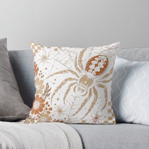 Item preview, Vintage Spider Floral Halloween – Boho Spooky Design designed and sold by BackTWO.
