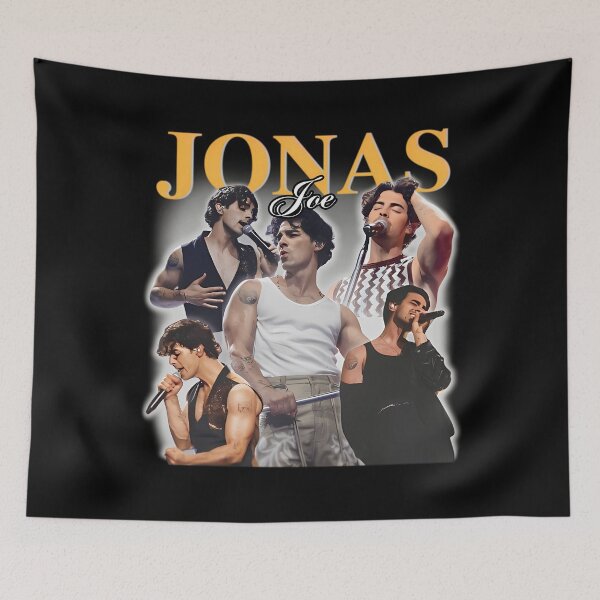Aperçu de l'œuvre Jonas Joe, tournée du 20e anniversaire des Jonas Brothers en 2025, Jonas Brothers créée et vendue par RuthesHenson.