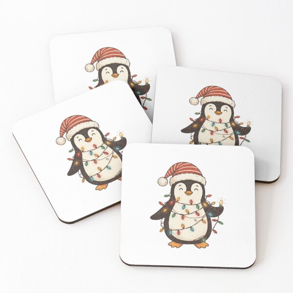 Item preview,  Vintage Christmas Penguin with Santa Hat  designed and sold by SOUFIANE1991.