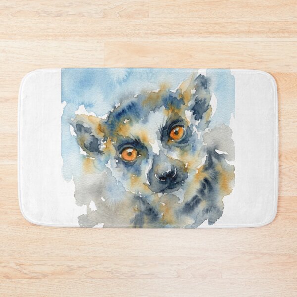 Item preview, Lemur Front Facing, Glowing Orange Eyes designed and sold by caracatita75.