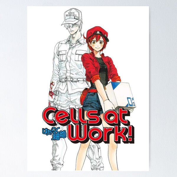 Cells at Work - Season 2 Poster Magnet for Sale by adriannadam