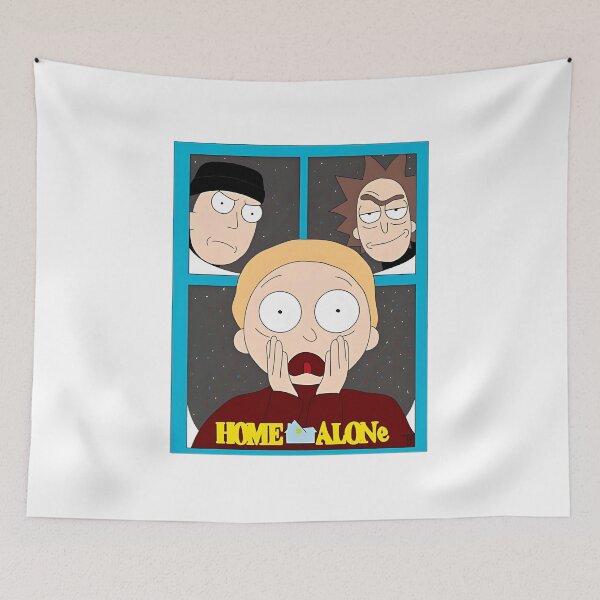 Item preview, Home Alone Rick And Morty Parody designed and sold by SaitokunArt.