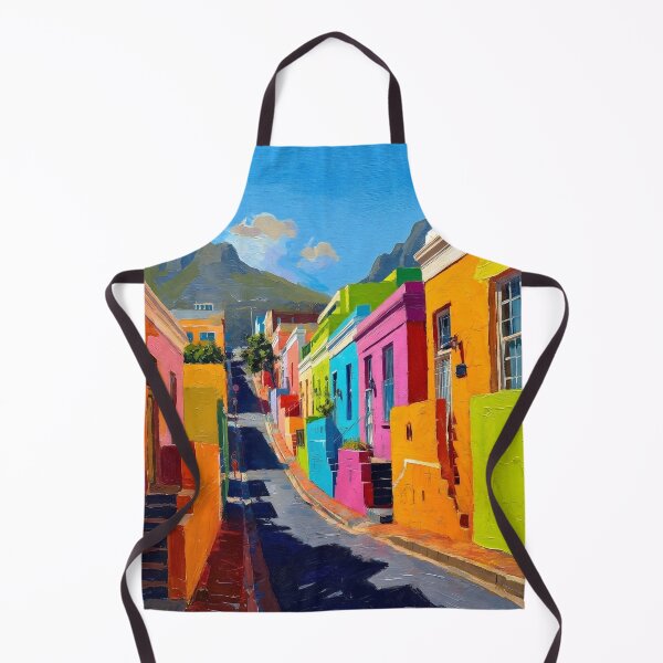 Item preview, Bo Kaap Acrylic Print | South Africa Travel Poster | South African  designed and sold by POSTERIOCREW.