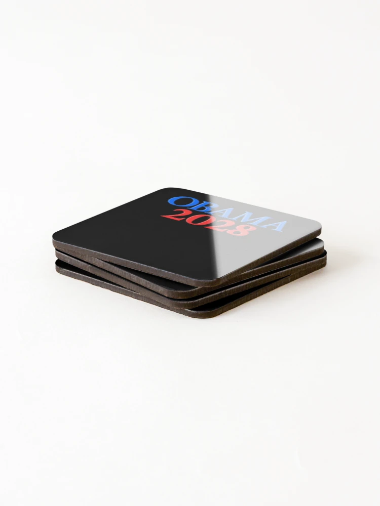 Thumbnail 4 of 5, Coasters (Set of 4), Obama 2028 designed and sold by RashasWashing.