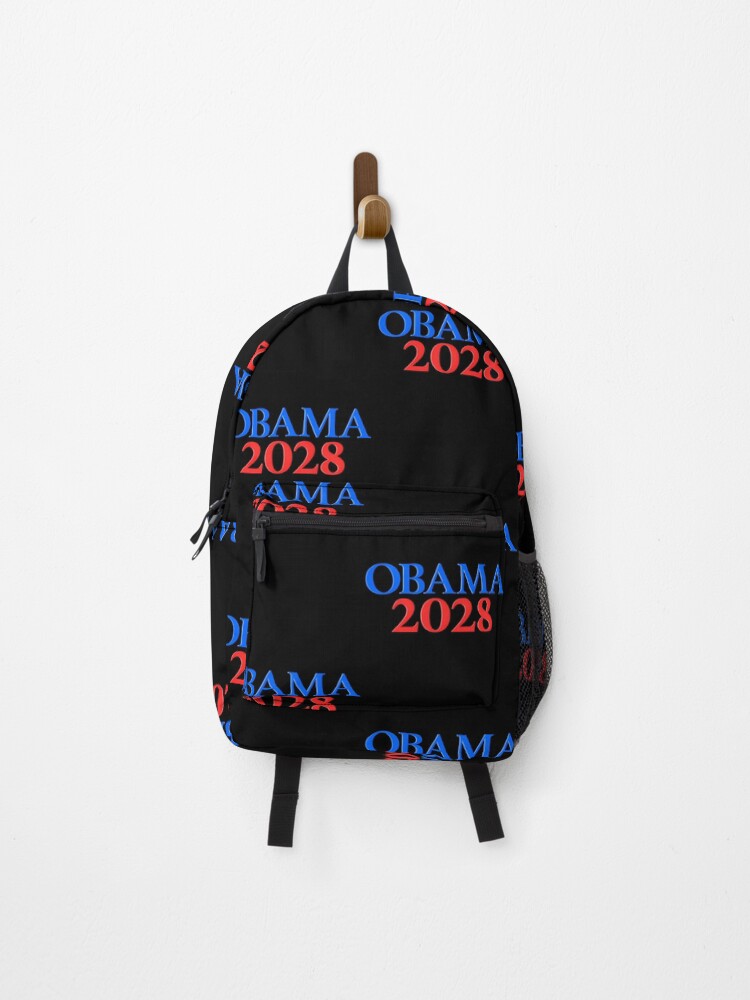 Thumbnail 1 of 3, Backpack, Obama 2028 designed and sold by RashasWashing.