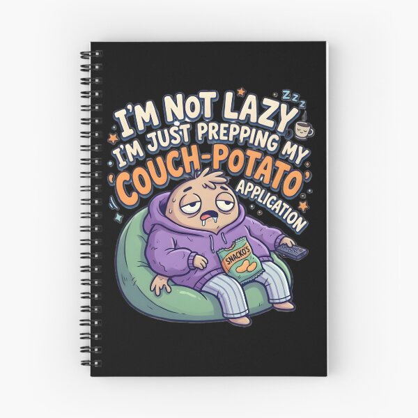 Item preview, Funny Couch Potato Application I'm Not Lazy Potato Humor designed and sold by MCV-Designs.