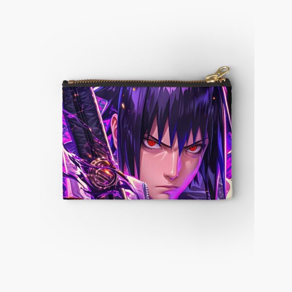 Item preview, Purple Shadow Swordsman – Dark Anime Inspired Warrior Neon Fantasy Art designed and sold by Dyan4.