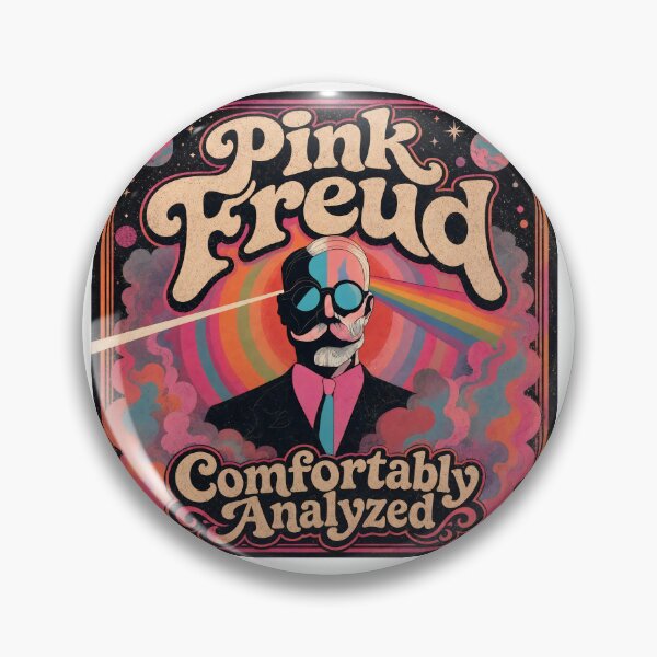 Item preview, Pink Freud Comfortably Analyzed designed and sold by davitabros.
