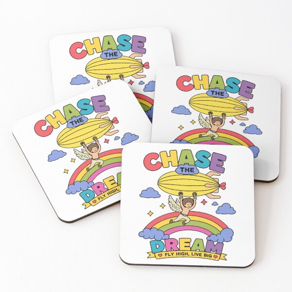 Item preview, Chase The Dream Shirt, Cute Angel Kids T-Shirt, Rainbow Adventure Design, Dream Big Inspirational Graphic Tee designed and sold by simplydesigns88.